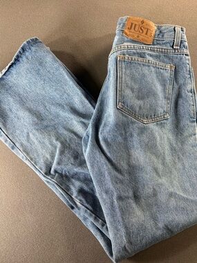 VTG JUST JEANS DENIM WOMAN Sz 11 Made In USA